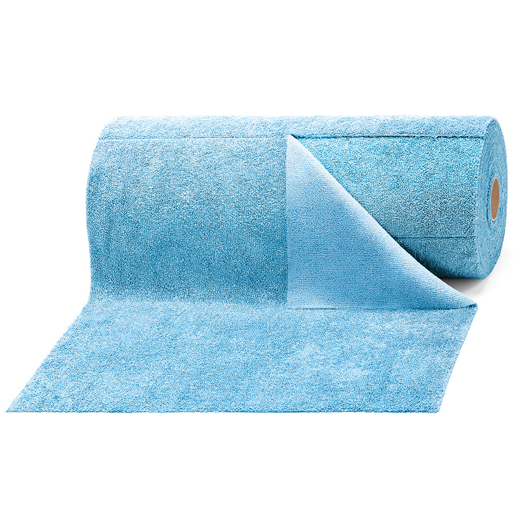 36 Pack Tear-Away Microfiber Roll(Blue)
