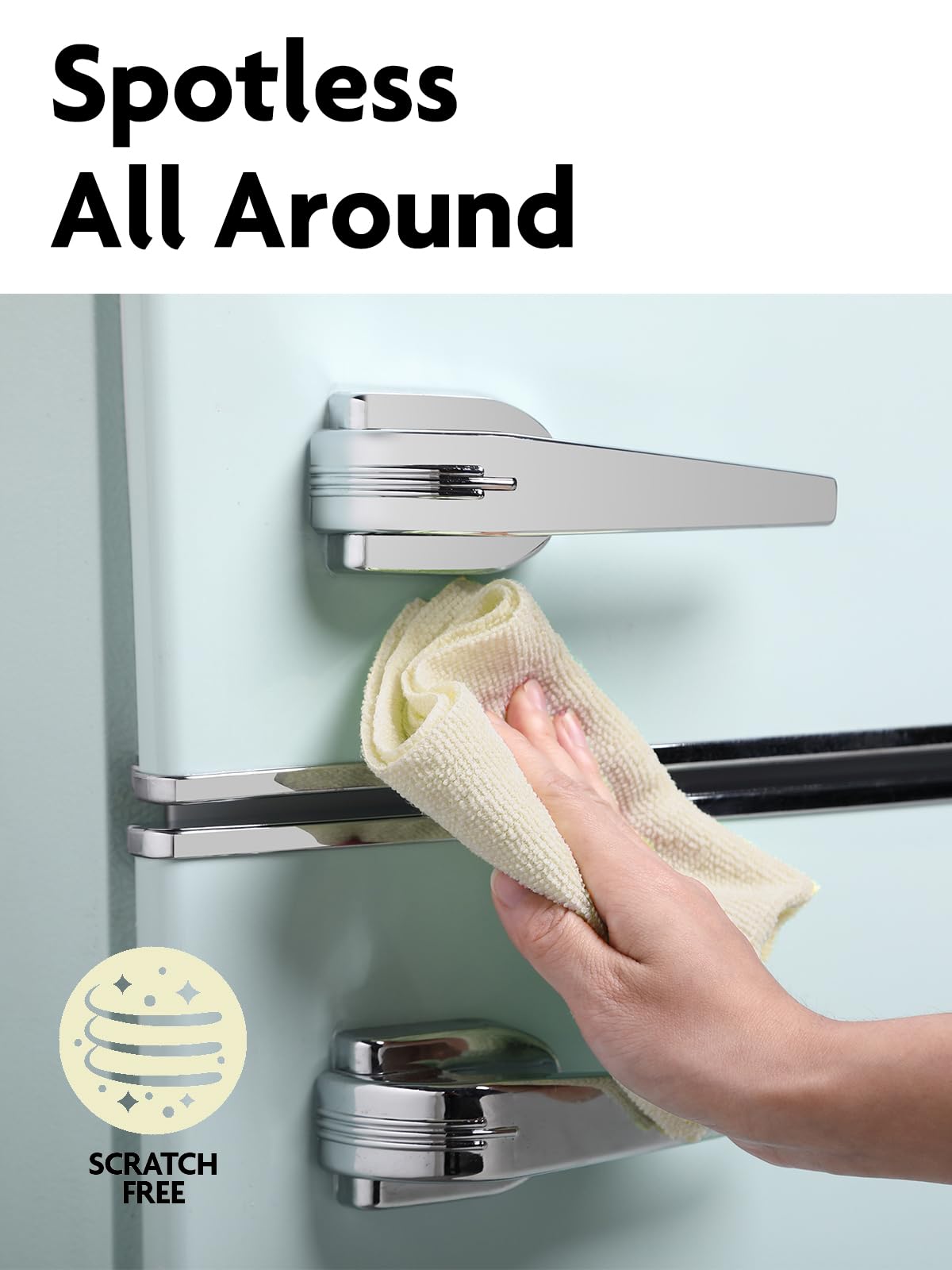 Microfiber Cleaning Cloth Rolls -150 Pack, Tear Away Microfiber Towels, 12" x 12"(Tan & Beige)