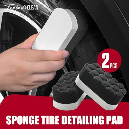 7Pcs Car Wheel Detailing Brush Kit - Soft Bristle Rim Cleaning Set