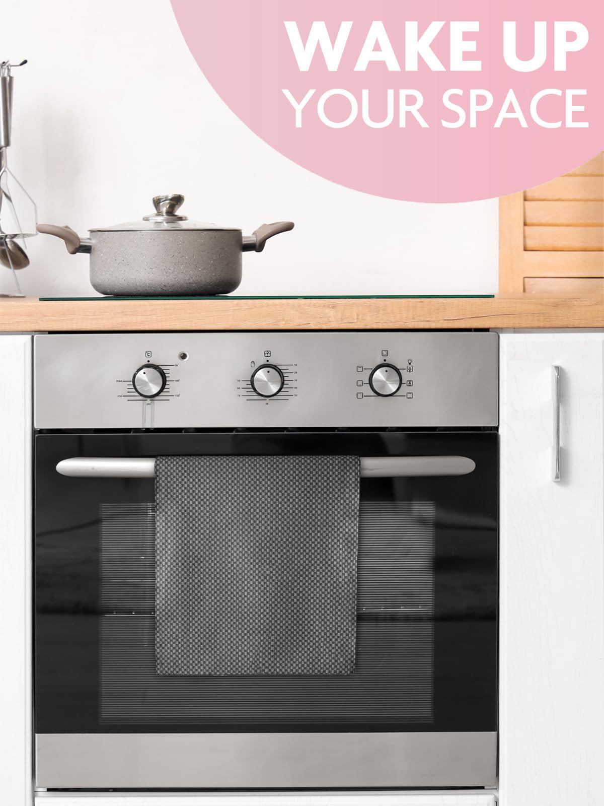 24 Pack Thick Dish Cloths Tear-Away Cleaning Towels for Car, House