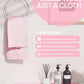 Designer Gingham Microfiber Towel Roll (36-Pack) - Boutique Texture, Ultra-Absorbent & Washable - 18"x12" (Pink)