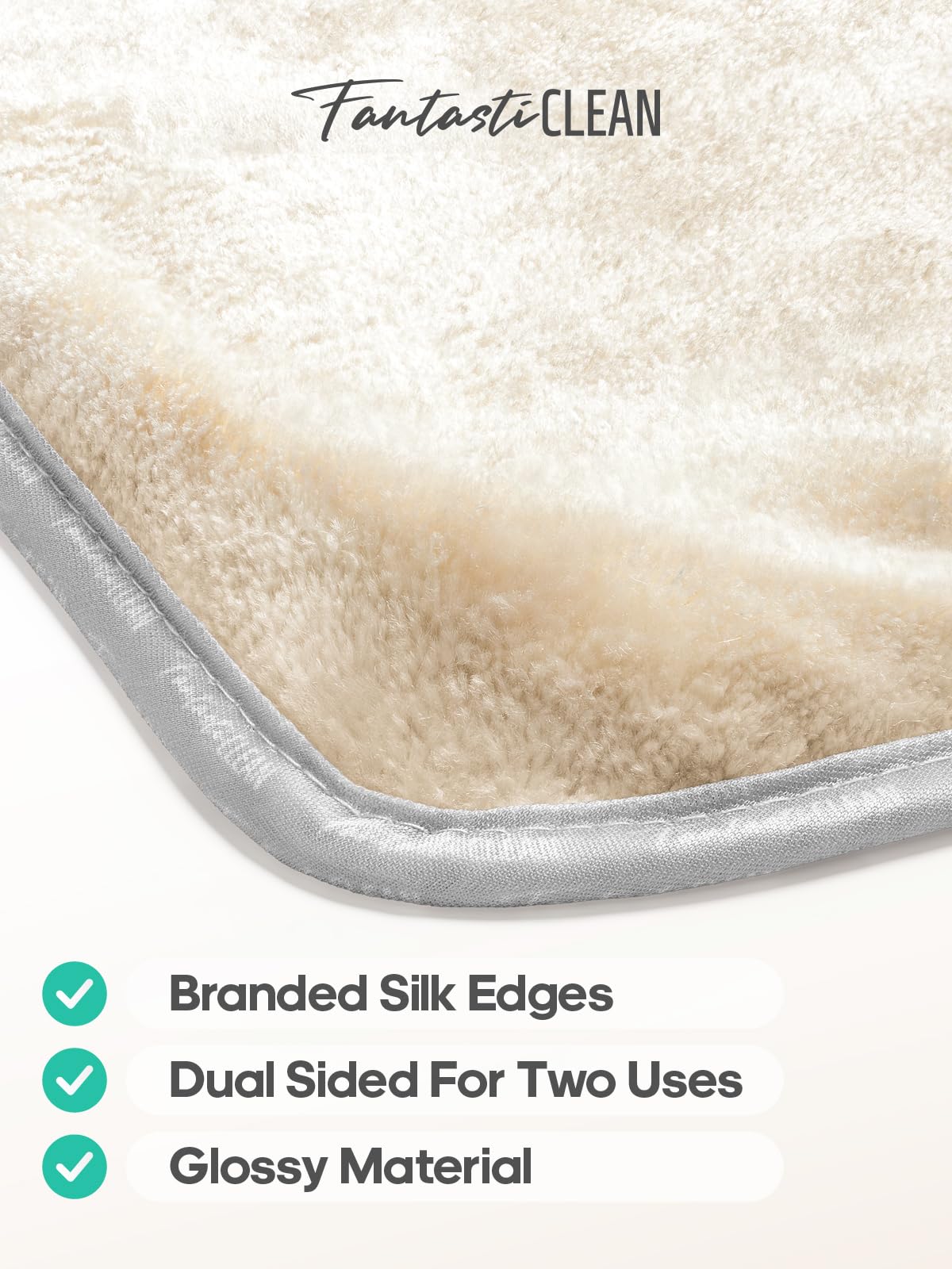 700GSM Coral Fleece Microfiber Car Cleaning Towels - 6 Pack(Grey and Camel)