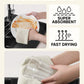 60 Pack Tear-Away Reusable Microfiber Towel Roll - Washable Kitchen Paper Towel Alternative Cleaning Rags (8"x8", White)