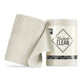 60 Pack Tear-Away Reusable Microfiber Towel Roll - Washable Kitchen Paper Towel Alternative Cleaning Rags (8"x8", White)
