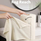 50 Pack 16" x 12" Microfiber Cleaning Cloth Roll Reusable Tear Away Microfiber Towels (Beige Ripple)