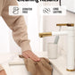 Microfiber Cleaning Cloth Rolls -150 Pack, Tear Away Microfiber Towels, 12" x 12"(Tan & Beige)
