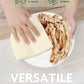 Easy Tear-Away Microfiber Cleaning Roll (150-Pack) - Satisfying, Washable & Reusable - 12"x12"(Tan & Beige)