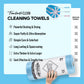36 Pack Tear-Away Microfiber Roll（Glossy Blue）