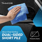 Eco-Smart Car Detailing Roll - 20 Reusable & Tear-Away Microfiber Cloths(Blue)
