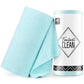 New Easy Tear-Away Microfiber Towel Roll (40-Pack) - Ultra-Absorbent, Eco-Friendly & Lint-Free - 12"x12"(Blue)