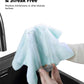 Easy Tear-Away Microfiber Cleaning Roll (75-Pack) - Satisfying, Washable & Reusable - 12"x12"(Blue)