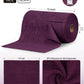 4Pcs Microfiber on a Roll Tear-Away Cleaning Towels, Reusable and Washable Cloths, for Car, House(Dark Purple)