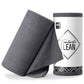 40 Pack Microfiber Cleaning Cloth Roll Tear Away Microfiber Towels 12" x 12" (Deep Grey)