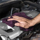 The Bulk Clean Roll | 90-Pack Reusable Easy Tear-Away Microfiber Towels(Deep Purple)