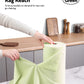 75 Pack Microfiber Cleaning Cloth Roll Tear Away Microfiber Towels 12" x 12"(Green)