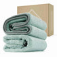 FantastiCLEAN 2-Pack Reusable Microfiber Car Drying Towels - 16"x24" Green