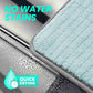 FantastiCLEAN 2-Pack Reusable Microfiber Car Drying Towels - 16"x24" Green