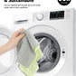 Easy Tear-Away Microfiber Cleaning Roll (75-Pack) - Satisfying, Washable & Reusable - 12"x12"(Green)