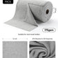 The Bulk Clean Roll | 90-Pack Reusable Easy Tear-Away Microfiber Towels(Grey)