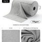90 Pack Microfiber on a Roll Tear-Away Cleaning Towels, Reusable and Washable Cloths, for Car(Grey)