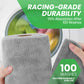 Eco-Smart Car Detailing Roll - 20 Reusable & Tear-Away Microfiber Cloths(Grey)
