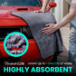 FantastiCLEAN Reusable and Washable Cloths Microfiber Cleaning Cloth- Car Drying Towels