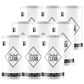 Easy Tear-Away Microfiber Cleaning Roll (675-Pack) - Satisfying, Washable & Reusable - 12"x12"(Grey)