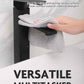 Easy Tear-Away Microfiber Cleaning Roll (675-Pack) - Satisfying, Washable & Reusable - 12"x12"(Grey)