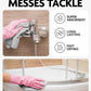 Easy Tear-Away Microfiber Cleaning Roll (675-Pack) - Satisfying, Washable & Reusable - 12"x12"(Grey)