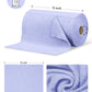 75 Pack Microfiber Cleaning Cloth Roll Tear Away Microfiber Towels 12" x 12"(Lavender )