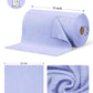 Easy Tear-Away Microfiber Cleaning Roll (75-Pack) - Satisfying, Washable & Reusable - 12"x12"(Lavender)