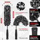 7Pcs Car Wheel Detailing Brush Kit - Soft Bristle Rim Cleaning Set