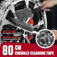 7Pcs Car Wheel Detailing Brush Kit - Soft Bristle Rim Cleaning Set