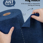 9Pcs Microfiber on a Roll Tear-Away Cleaning Towels, Reusable and Washable Cloths, for Car, House(Navy Blue)