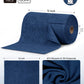 9Pcs Microfiber on a Roll Tear-Away Cleaning Towels, Reusable and Washable Cloths, for Car, House(Navy Blue)
