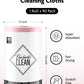 The Bulk Clean Roll | 90-Pack Reusable Easy Tear-Away Microfiber Towels(Pink)