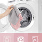 Easy Tear-Away Microfiber Cleaning Roll (150-Pack) - Satisfying, Washable & Reusable - 12"x12"(Pink)
