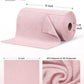 Microfiber Cleaning Cloth Rolls -150 Pack, Tear Away Microfiber Towels, 12" x 12"(Pink)