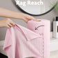 50 Pack 16" x 12" Microfiber Cleaning Cloth Roll Reusable Tear Away Microfiber Towels (Pink Ripple)