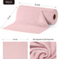 New Easy Tear-Away Microfiber Towel Roll (40-Pack) - Ultra-Absorbent, Eco-Friendly & Lint-Free - 12"x12"(Pink)