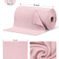 Easy Tear-Away Microfiber Cleaning Roll (675-Pack) - Satisfying, Washable & Reusable - 12"x12"(Pink)
