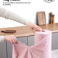 2-in-1 Eco-Roll Set | 60 Reusable Tear-Away Towels - Pink & Grey