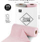 2-in-1 Eco-Roll Set | 60 Reusable Tear-Away Towels - Pink & Grey