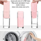 2-in-1 Eco-Roll Set | 60 Reusable Tear-Away Towels - Pink & Grey