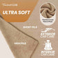 Eco-Smart Car Detailing Roll - 20 Reusable & Tear-Away Microfiber Cloths(Tan)