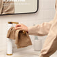 The Bulk Clean Roll | 90-Pack Reusable Easy Tear-Away Microfiber Towels(Tan)