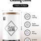 75 Pack Reusable Tear-Away Microfiber Cleaning Cloths Roll - Washable & Absorbent Kitchen Dish Towels (12"x12", Tan)