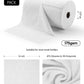 The Bulk Clean Roll | 90-Pack Reusable Easy Tear-Away Microfiber Towels(White)