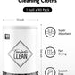 The Bulk Clean Roll | 90-Pack Reusable Easy Tear-Away Microfiber Towels(White)