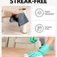 Easy Tear-Away Microfiber Cleaning Roll (150-Pack) - Satisfying, Washable & Reusable - 12"x12"(White and Dimgray)
